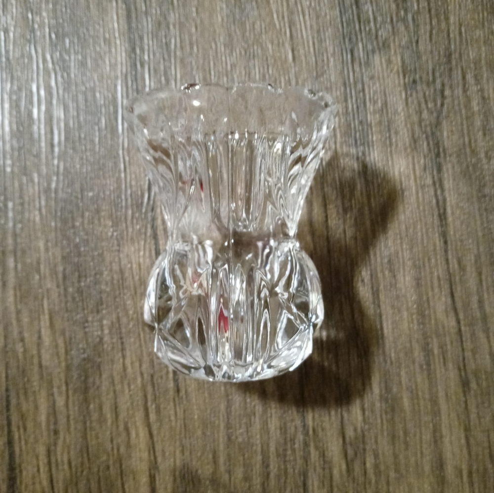 Vintage Crystal Toothpick Holder